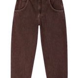 5 pocket balloon pants - raisin