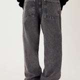 5 pocket jeans - grey vintage