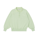 Polo Sweatshirt - Matcha Fleece