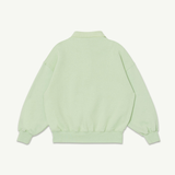 Polo Sweatshirt - Matcha Fleece