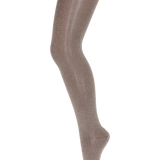 Glitter tights - Brown Sienna
