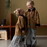 Cara Mini Jacket - Organic cotton camel