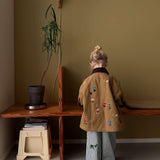 Cara Mini Jacket - Organic cotton camel