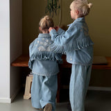 Christer mini jacket - Leftover Denim