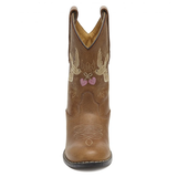 Cognac Dove Kids Boots
