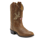 Cognac Dove Kids Boots