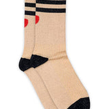 Elga glitter knee socks - Champagne dust