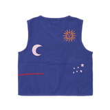 Ellie Mini Vest - Ultramarine Blue