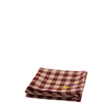 Grape Gingham Scarf