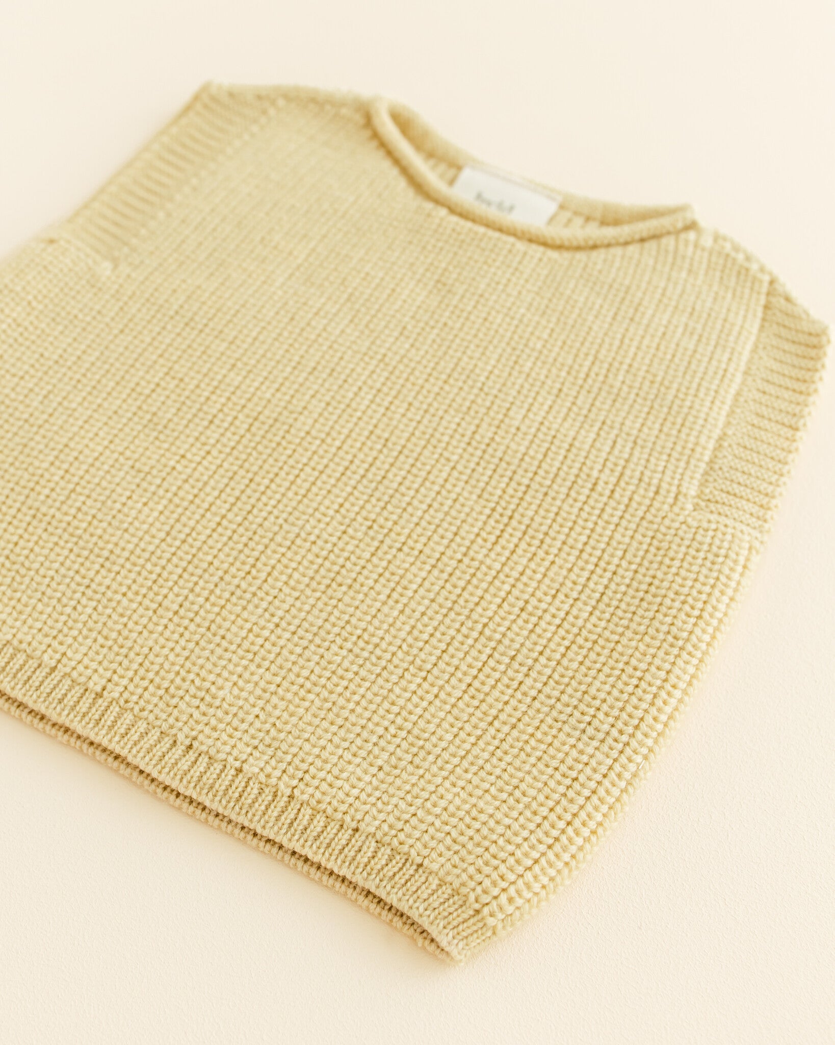 Baby Vest Harvey - Light Yellow