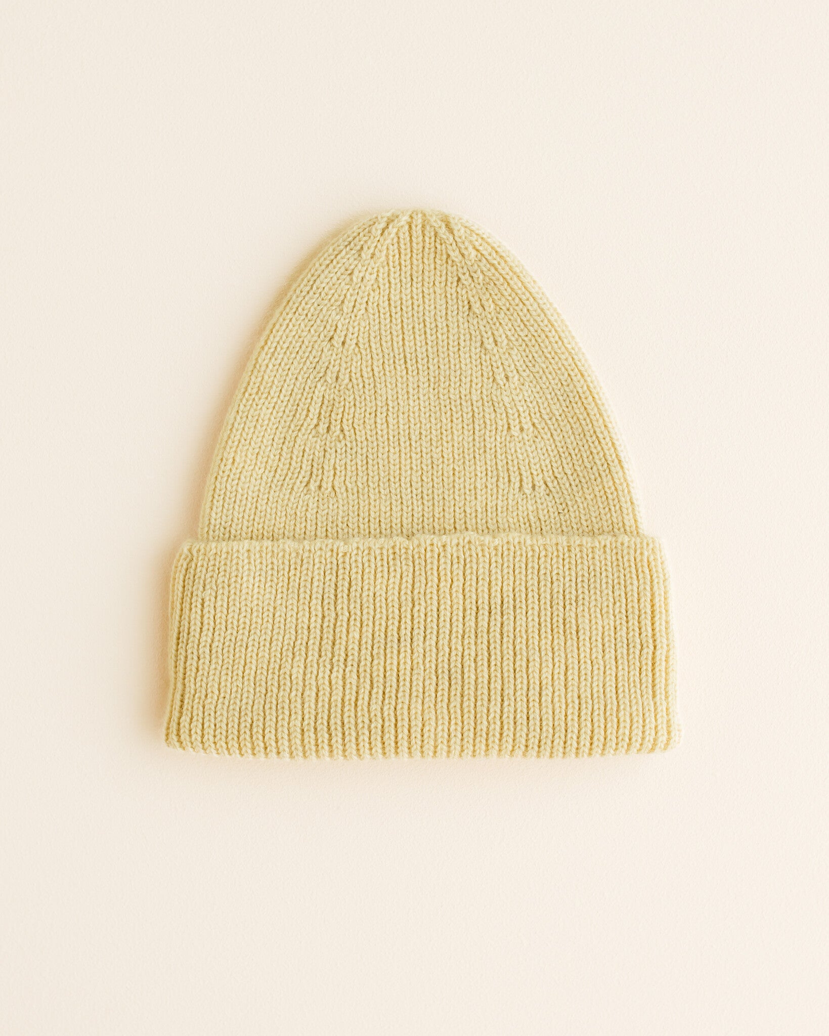Beanie Fonzie Light Yellow