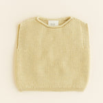 Baby Vest Harvey - Light Yellow
