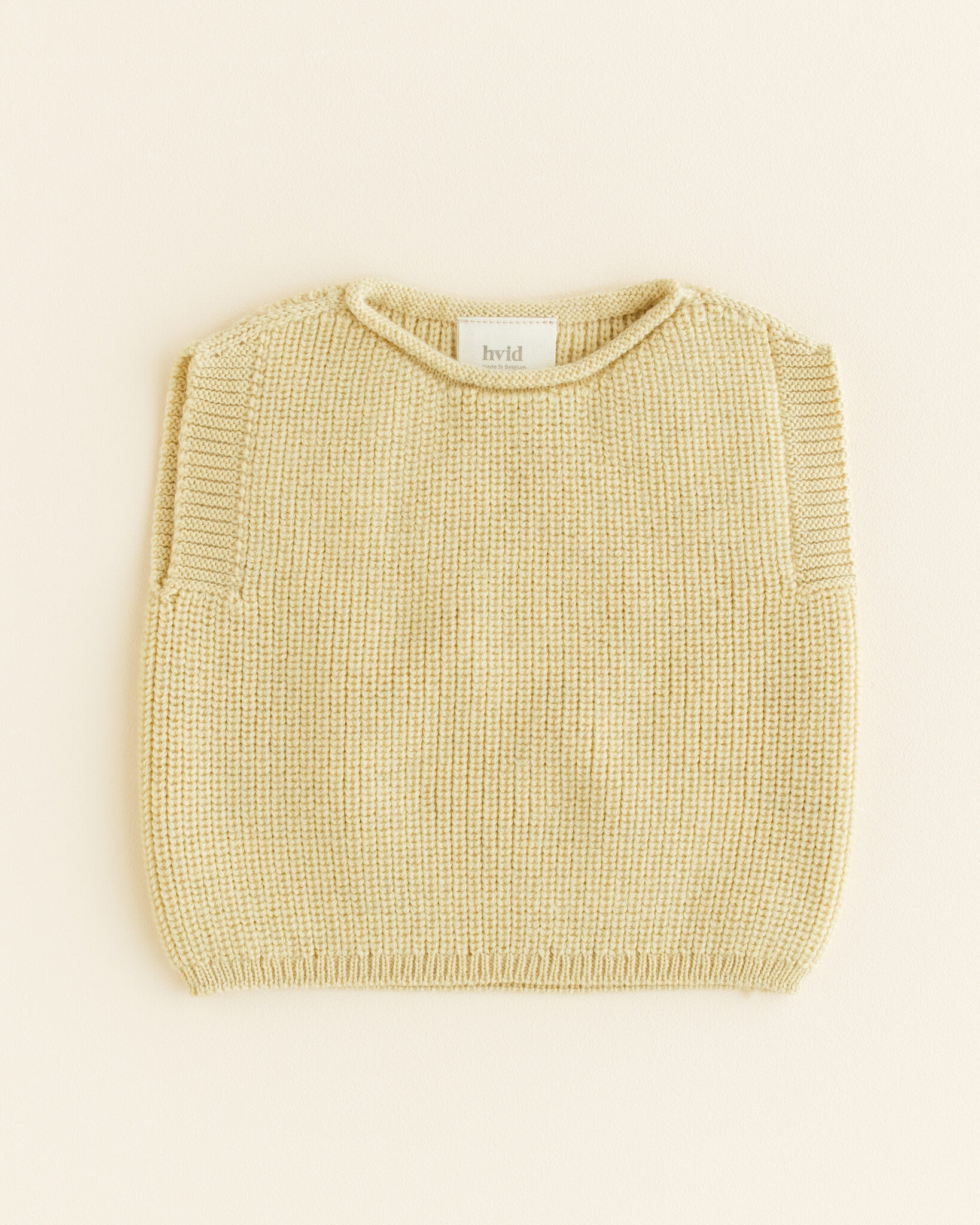 Baby Vest Harvey - Light Yellow