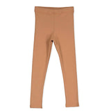 Rib Leggings - Solid Brown