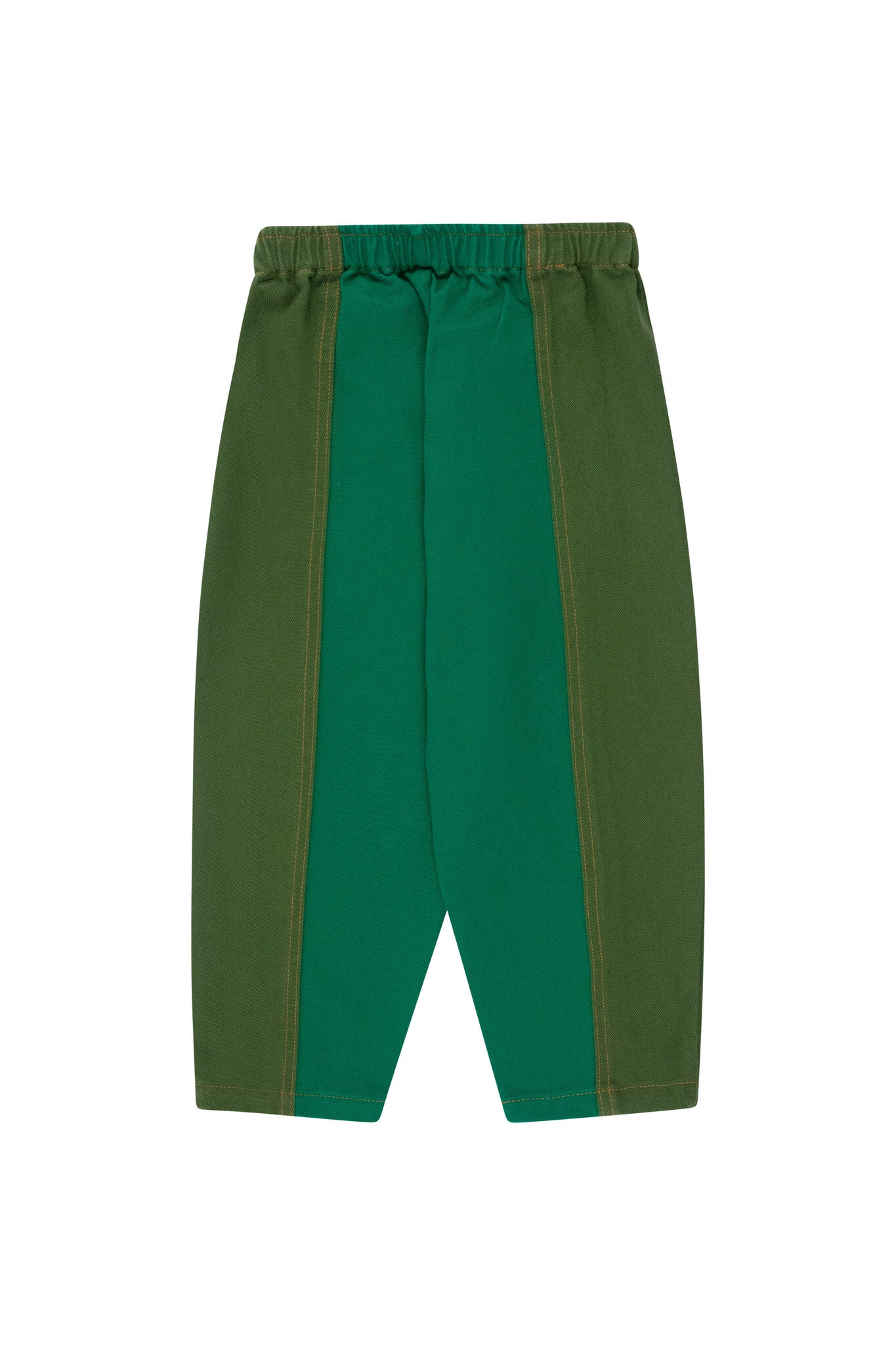 COLOR BLOCKED PANT *deep green*