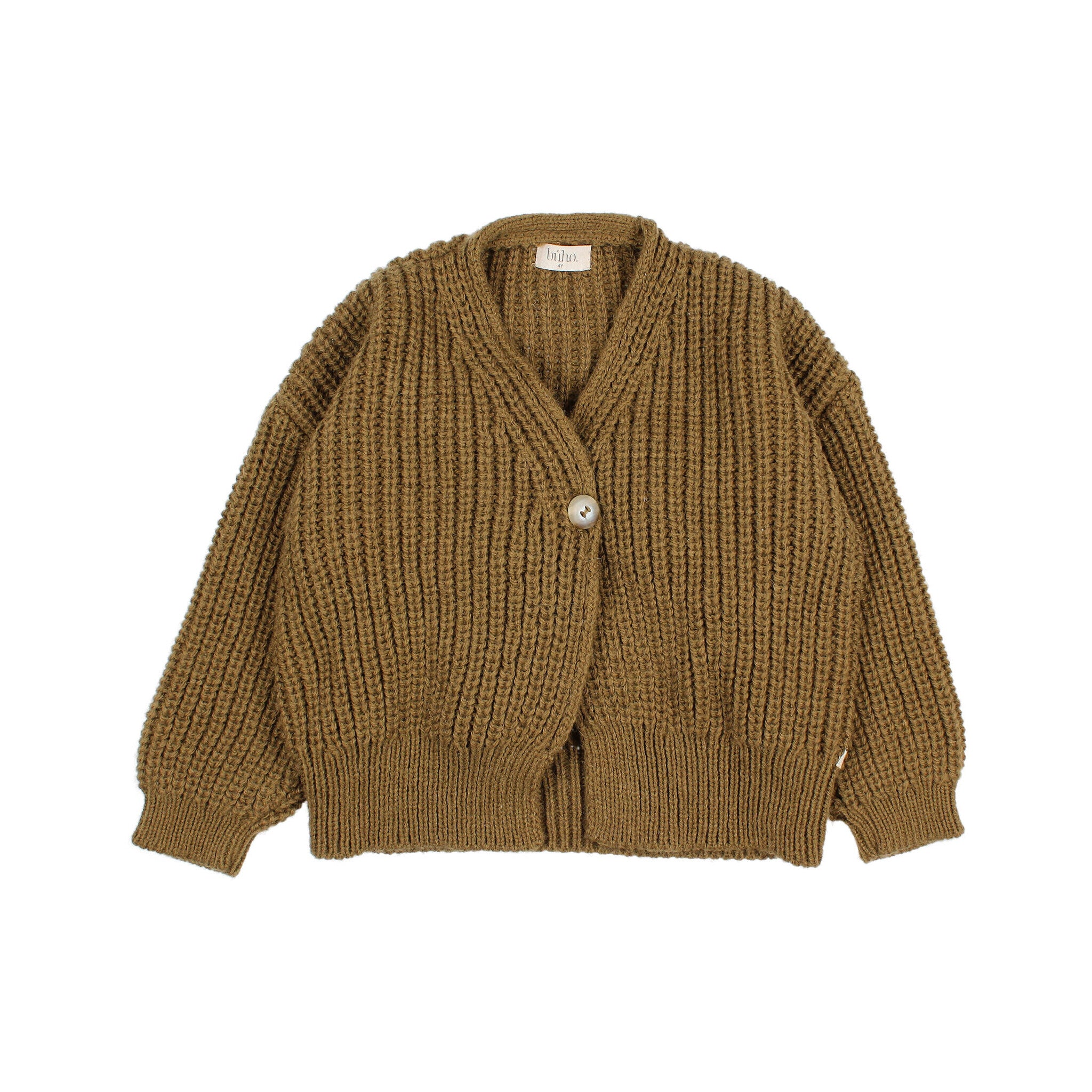 Soft Knit Cardigan - Kaki