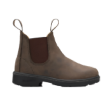 Blundstone Kids Chelsea Boots - Rustic Brown