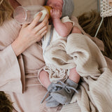 Booties Grey Melange