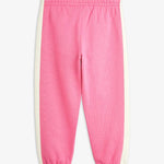 Mini Rodini society panel sweatpants - pink