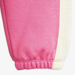 Mini Rodini society panel sweatpants - pink