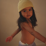 Beanie Fonzie Light Yellow