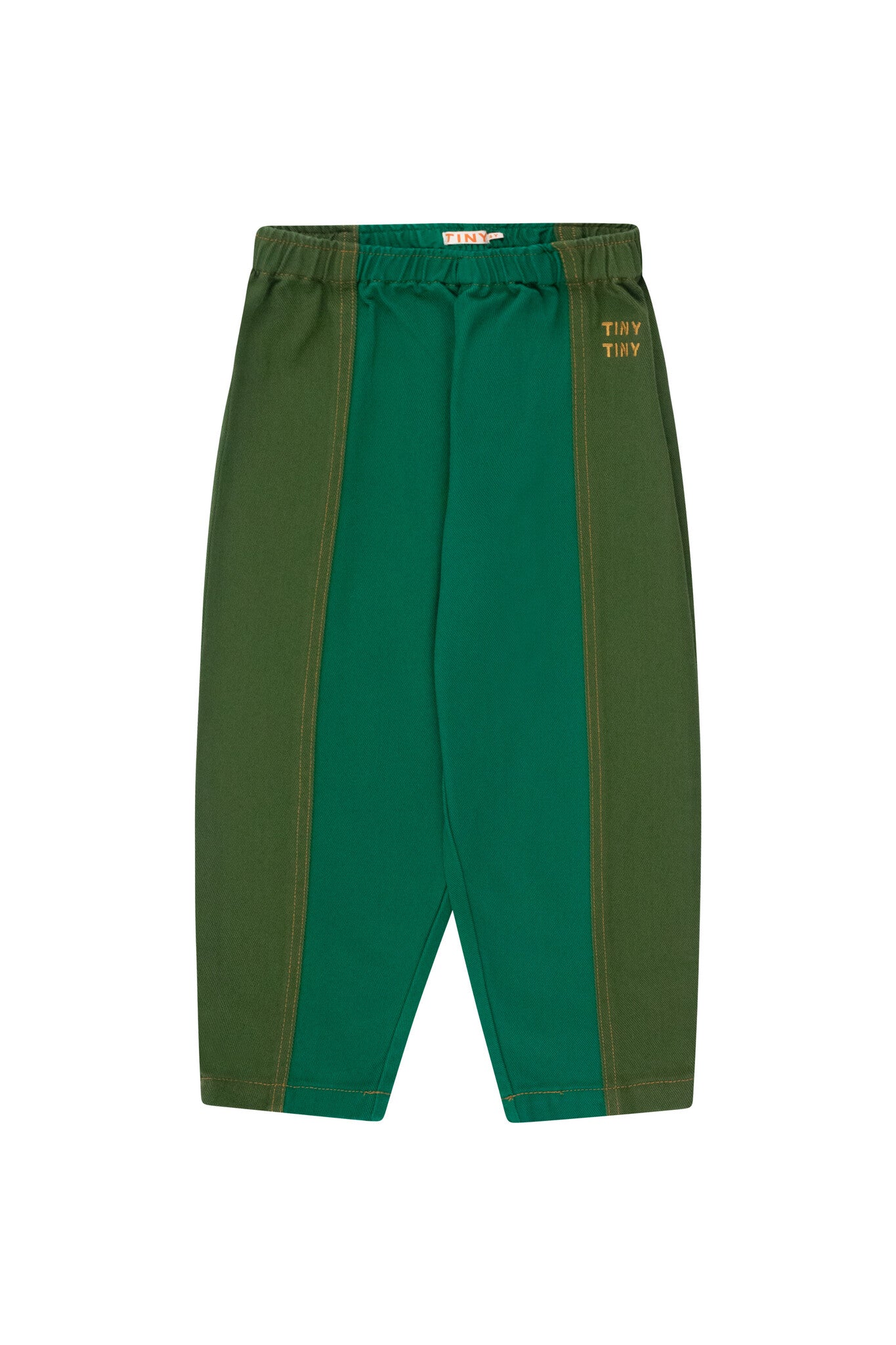 COLOR BLOCKED PANT *deep green*