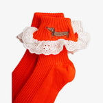 Dog lace socks
