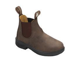 Blundstone Kids Chelsea Boots - Rustic Brown