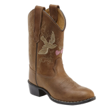 Cognac Dove Kids Boots