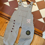 Moxie Mini Overalls - Organic Cotton Milk Lad