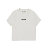 Regular Tee - Lily White Rib