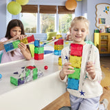 Magna Tiles Rail Racers Deluxe 90 piece set