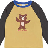 Bear Color Block Tshirt
