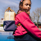 Sticky Lemon backpack small - colourblocking -feather shuttle + skate ramp