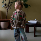 Twiggy Mini Jacket - Leftover Fabric Tulip