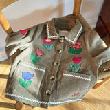 Twiggy Mini Jacket - Leftover Fabric Tulip